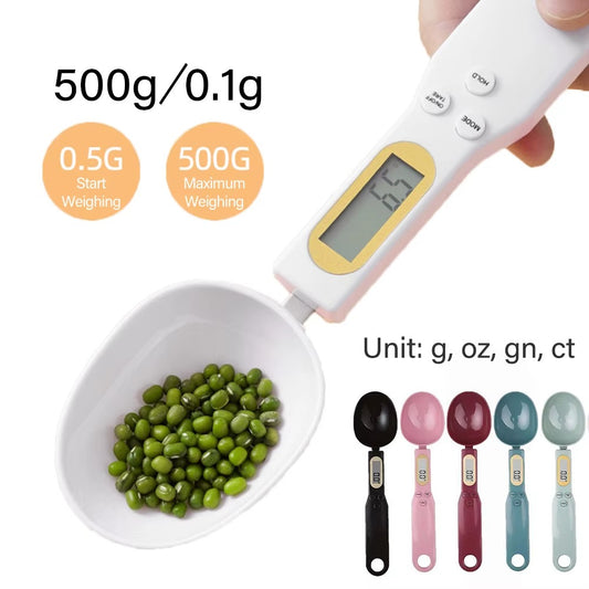 Kijiko cha Mizani ya Kidigitali 500g – Kipimo Sahihi cha Jikoni
